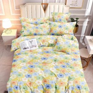 Sunshine Bloom - 100% Premium Canadian Cotton Bedsheet