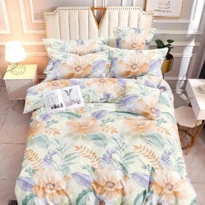 Blossom Tranquility- 100% Premium Canadian Cotton Bedsheet