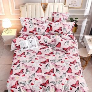 Flutter Haven- 100% Premium Canadian Cotton Bedsheet