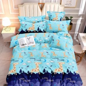 Giraffe Skies- 100% Premium Canadian Cotton Bedsheet