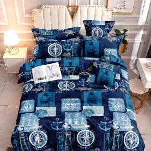 Nautical Dreams- 100% Premium Canadian Cotton Bedsheet