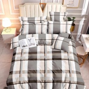 Plaid Harmony- 100% Premium Canadian Cotton Bedsheet