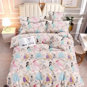 Princess Sketch- 100% Premium Canadian Cotton Bedsheet