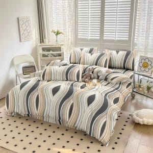 Swirl Comfort- 100% Premium Canadian Cotton Bedsheet