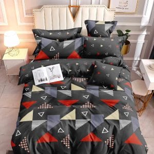 Geometric Pattern- 100% Premium Canadian Cotton Bedsheet