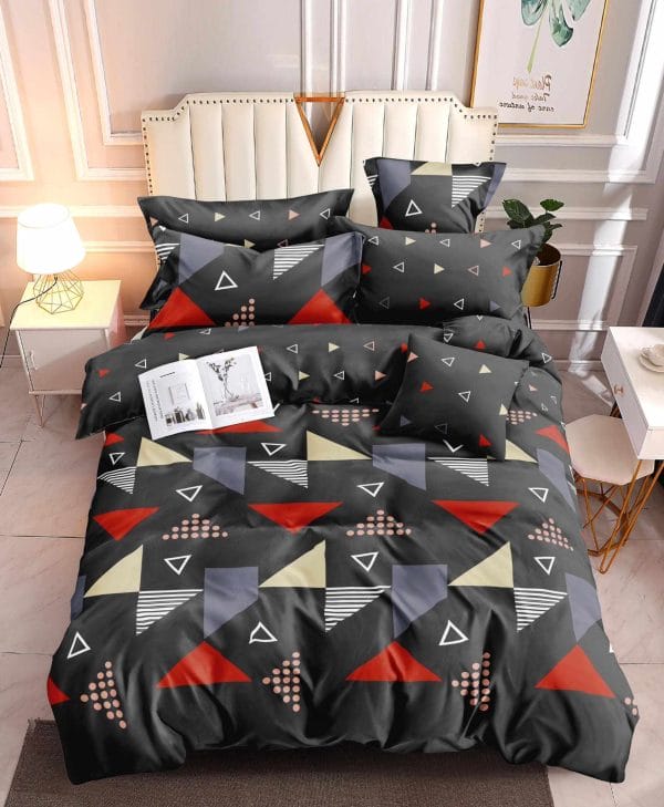 Geometric Pattern- 100% Premium Canadian Cotton Bedsheet