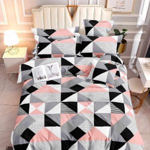 Geometric Triangle- 100% Premium Canadian Cotton Bedsheet