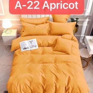 Apricot- 100% Premium Canadian Cotton Bedsheet