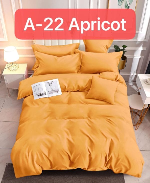 Apricot- 100% Premium Canadian Cotton Bedsheet