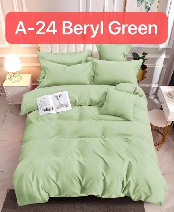 Berly Green- 100% Premium Canadian Cotton Bedsheet