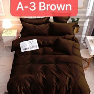 Brown- 100% Premium Canadian Cotton Bedsheet