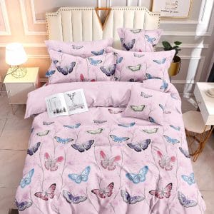 Butterfly Blossom- 100% Premium Canadian Cotton Bedsheet