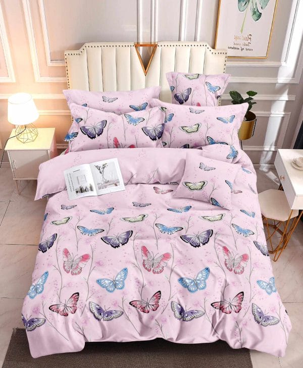 Butterfly Blossom- 100% Premium Canadian Cotton Bedsheet