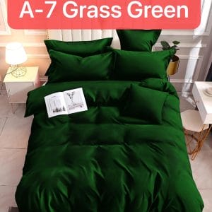 Grass Green- 100% Premium Canadian Cotton Bedsheet