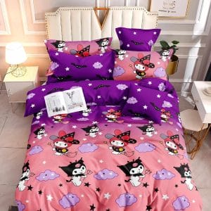 Kuromi- 100% Premium Canadian Cotton Bedsheet