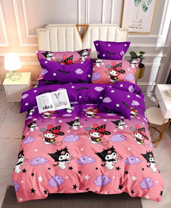 Kuromi- 100% Premium Canadian Cotton Bedsheet