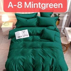 Mint Green- 100% Premium Canadian Cotton Bedsheet