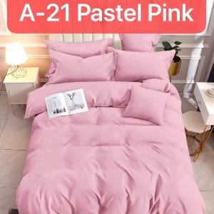 Pastel Pink- 100% Premium Canadian Cotton Bedsheet