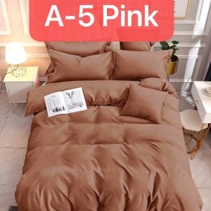 Pink- 100% Premium Canadian Cotton Bedsheet