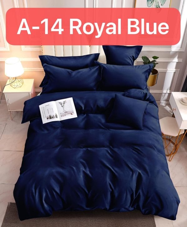 Royal Blue- 100% Premium Canadian Cotton Bedsheet