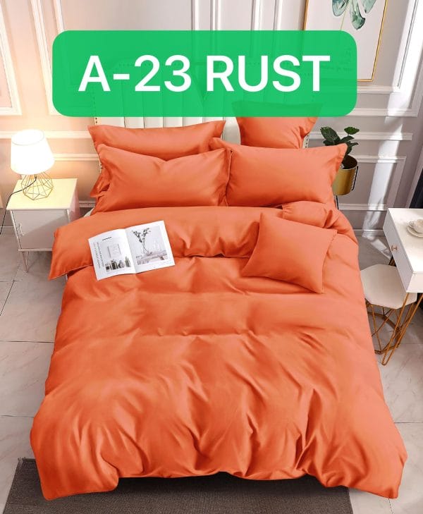 Rust- 100% Premium Canadian Cotton Bedsheet