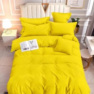 Yellow- 100% Premium Canadian Cotton Bedsheet