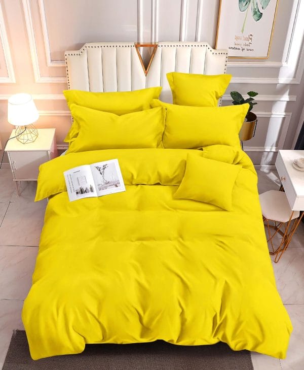 Yellow- 100% Premium Canadian Cotton Bedsheet