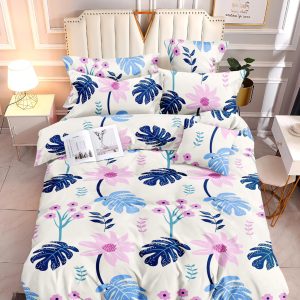 Floral Whimsy- 100% Premium Canadian Cotton Bedsheet