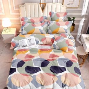 Geo Harmony- 100% Premium Canadian Cotton Bedsheet