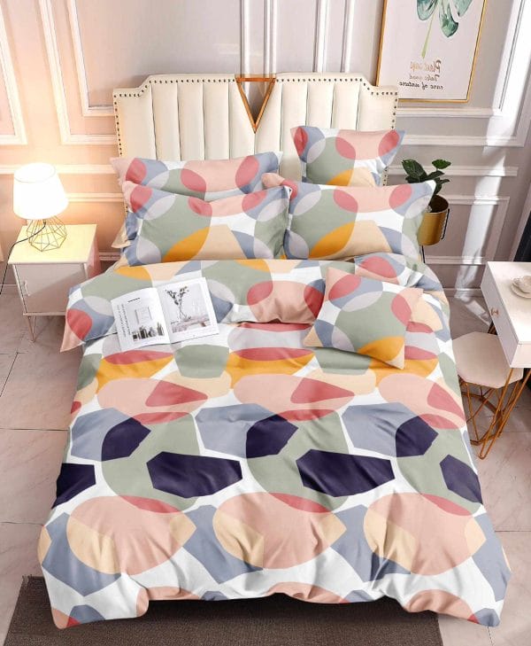 Geo Harmony- 100% Premium Canadian Cotton Bedsheet