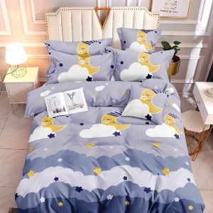 Moonlit Dreams- 100% Premium Canadian Cotton Bedsheet