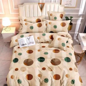 Earth Dots- 100% Premium Canadian Cotton Bedsheet