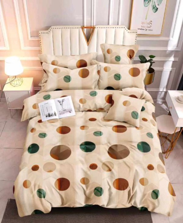 Earth Dots- 100% Premium Canadian Cotton Bedsheet