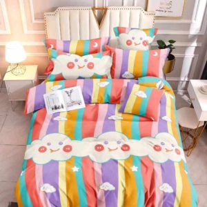 Fun Rainbow- 100% Premium Canadian Cotton Bedsheet