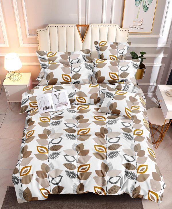 Autumn Leaves- 100% Premium Canadian Cotton Bedsheet