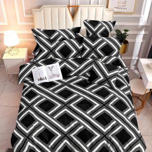 Bold Contrast- 100% Premium Canadian Cotton Bedsheet