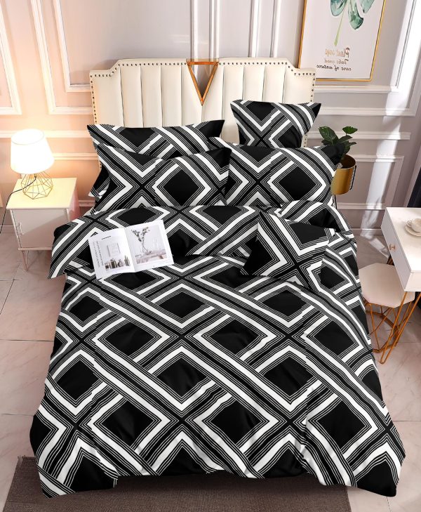 Bold Contrast- 100% Premium Canadian Cotton Bedsheet