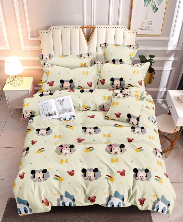 Mickey Joy- 100% Premium Canadian Cotton Bedsheet