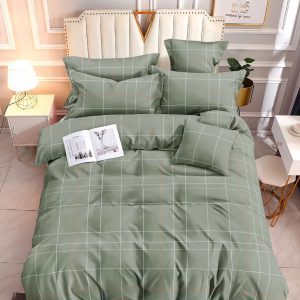 Modern Grid- 100% Premium Canadian Cotton Bedsheet