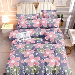 Petal Play- 100% Premium Canadian Cotton Bedsheet