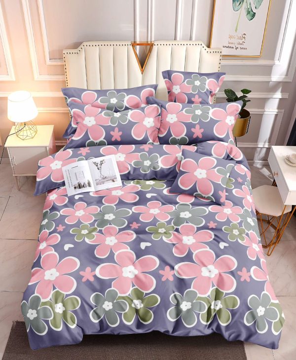 Petal Play- 100% Premium Canadian Cotton Bedsheet