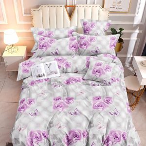 Rose Garden- 100% Premium Canadian Cotton Bedsheet