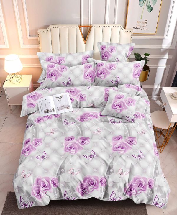 Rose Garden- 100% Premium Canadian Cotton Bedsheet