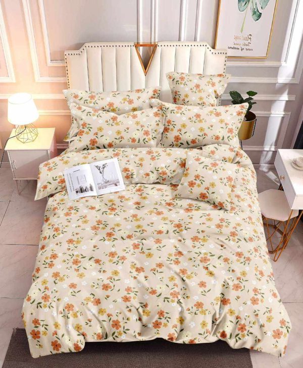 Autumn Blooms- 100% Premium Canadian Cotton Bedsheet