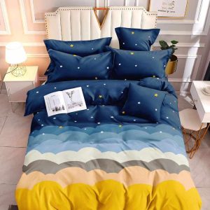 Starry Horizon- 100% Premium Canadian Cotton Bedsheet