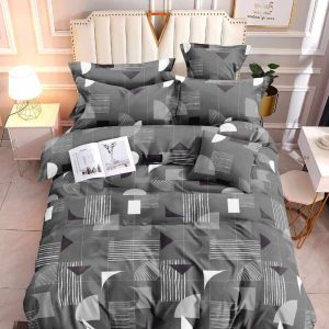 Urban Geometrics- 100% Premium Canadian Cotton Bedsheet