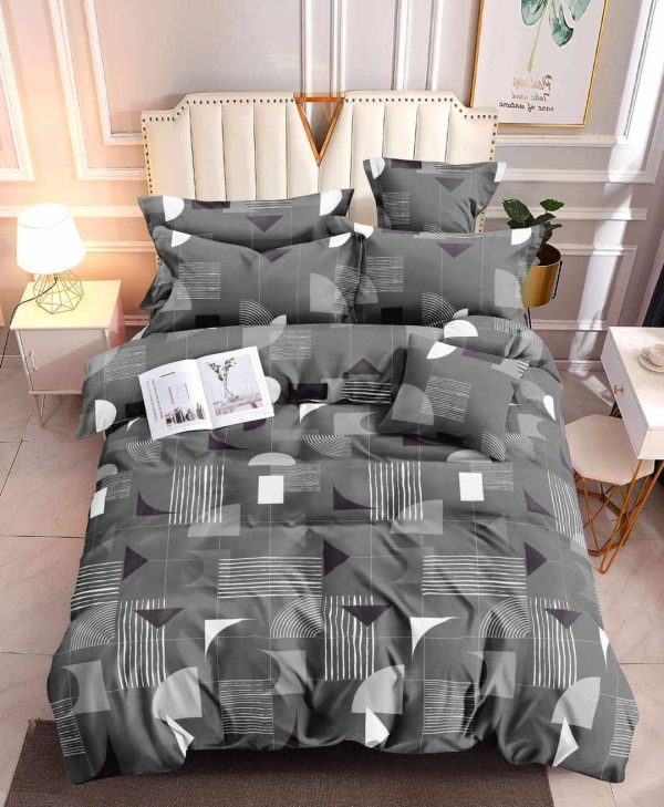 Urban Geometrics- 100% Premium Canadian Cotton Bedsheet