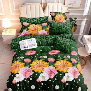 Garden Glow- 100% Premium Canadian Cotton Bedsheet