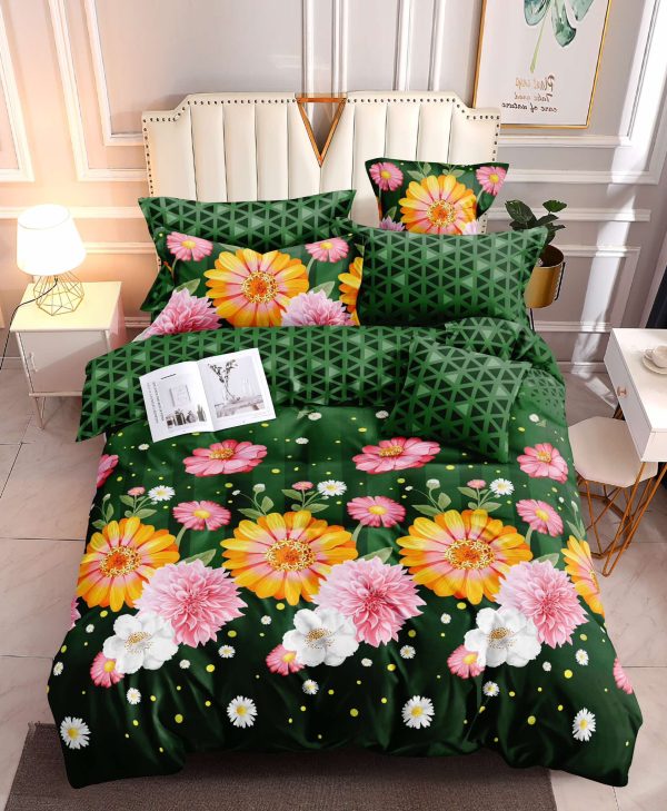 Garden Glow- 100% Premium Canadian Cotton Bedsheet