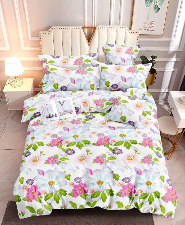 Petal Paradise- 100% Premium Canadian Cotton Bedsheet